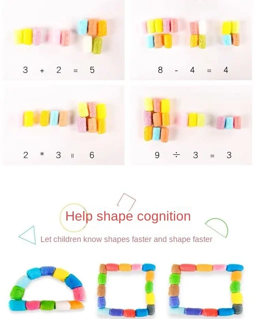 Heiheiup DIY Corn Kernels Children's Handmade Creative Puzzle