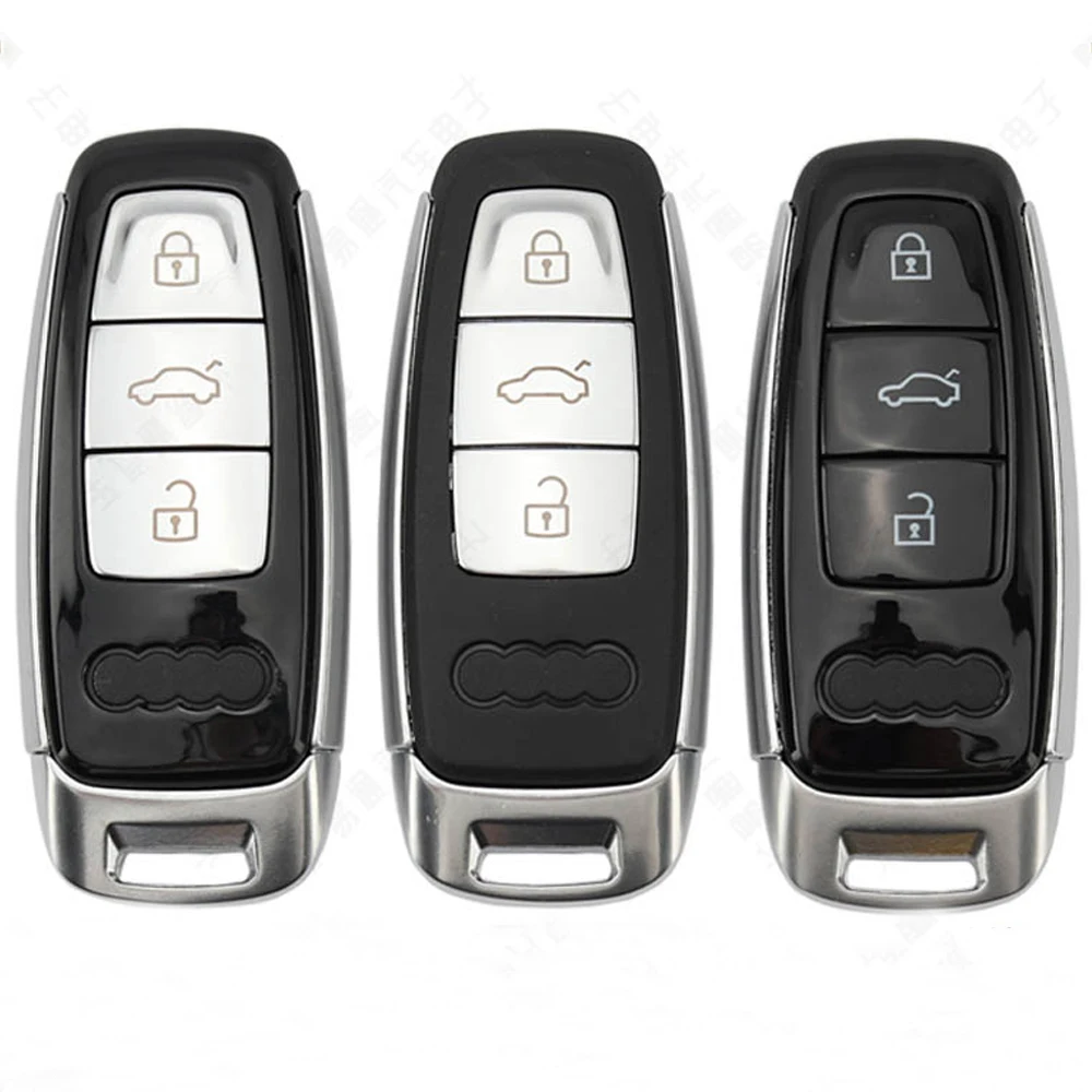 XRNKEY Remote Card Key Shell per Audi A6 C8 A7 A8 Q8 2017 2018 2019