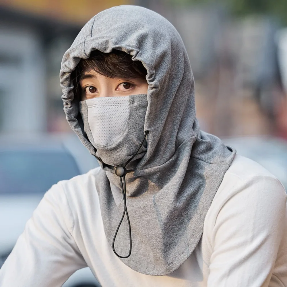 Hot Sale Filter Screen Head Cap Windproof Mask Cap Pullover Cap Unisex Autumn Winter Warm Head Cover 5