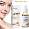 Turmeric Face Serum Shrink Pore Essence Repair Melanin Brighten Moisturizing Nourish Cur-cumin Oil Fade Dark Spot Skin Care 2