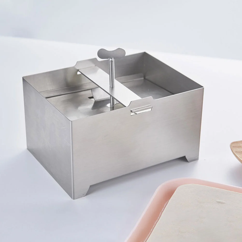 

Tofu Press Food Grade Durable 304 Stainless Steel Tofu Maker Multifunctional Diy Tool Lover Housewife Mother Gift Kitchen Helper
