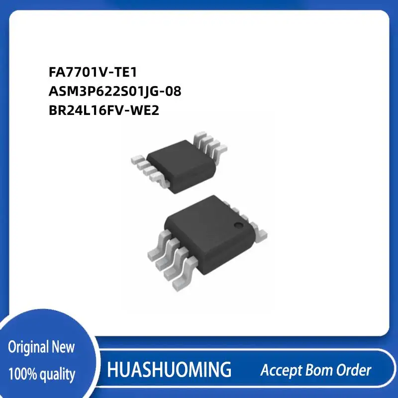 

10 шт./лот FA7701V 7701V FA7701V-TE1 3P622S01JG ASM3P622S01JG-08-TR ASM3P622S01JG TSSOP8 BR24L16FV-WE2 BR24L16FV MSOP8