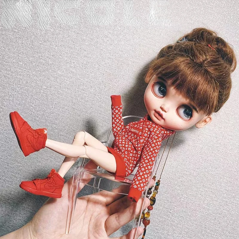 

Doll Chair Miniatures for Blythe Mui-chan BJD Doll House Furniture 1:6 Photo Props Decorations Armchair Kawaii Room Accessories