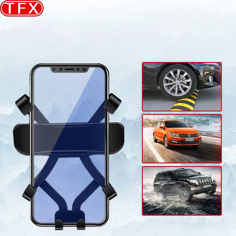 Phone Holder Mobile Phone Holder For Porsche Cayenne 2011-2015 Car Styling Mobile Phone Holder Air Vent Mount Gravity Bracket Stand Auto Modified Accessories