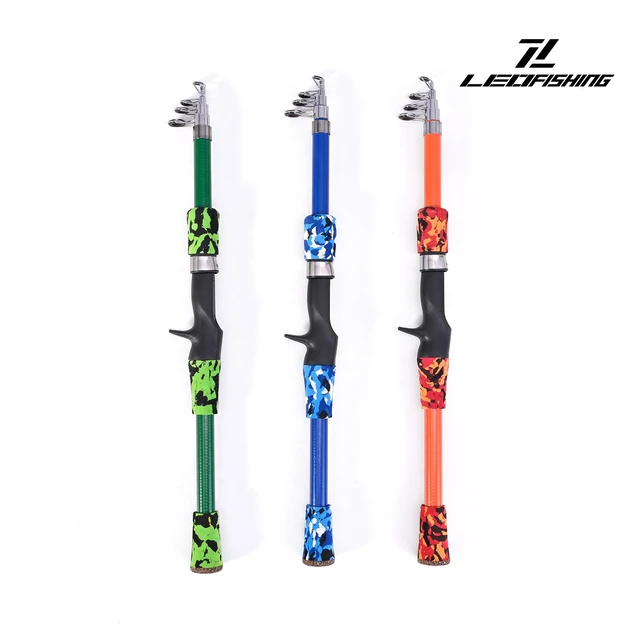 165CM Kids Fishing Rods Set Luya Telescopic Portable Lightweight