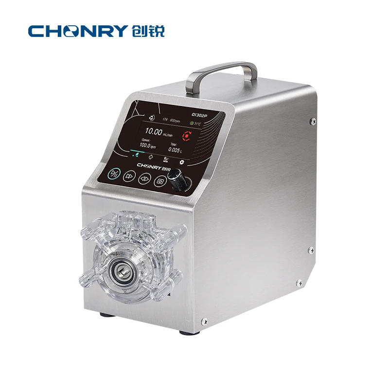 CHONRY 지능형 연동 펌프, 실험실 액체 충전 기계, 최대 유량 2280mL/분