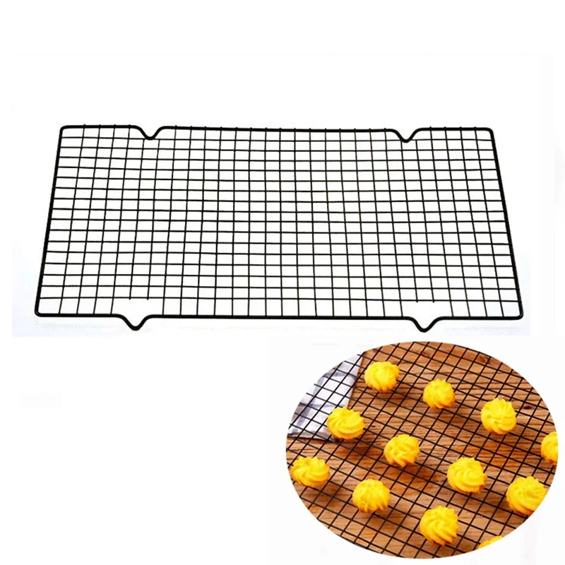 Baking Cooling Rack Non-stick Steel Baking Rack Tray for Cake Biscuit Cookie