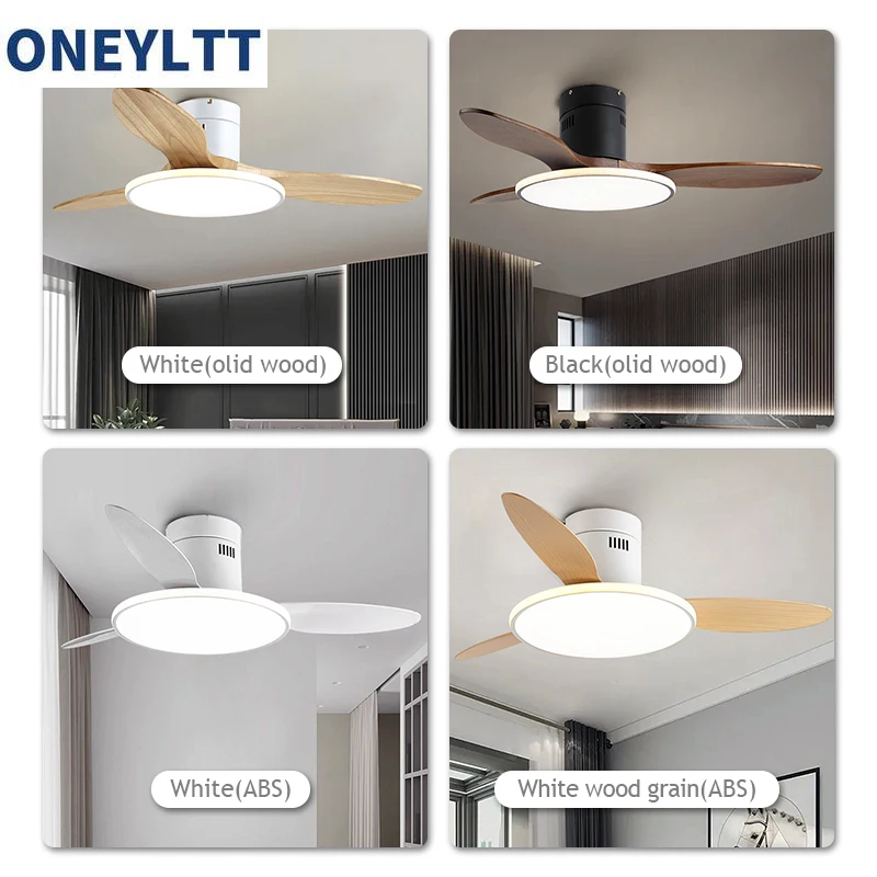 Ceiling fan with Ultra-thin LED Lamp Nordic Minimalist Ceiling Fan Light for Bedroom Living Room Ceiling Fan LED Ceiling Fan Lights