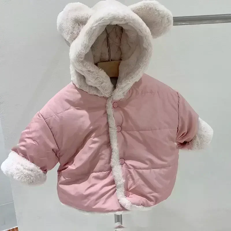 Children Kids Jackets for Girls Coat Winter Boy Girl Hoodies Clothes Newborn Baby Outwear Outfits Toddler Kid Clothing 0-7Y