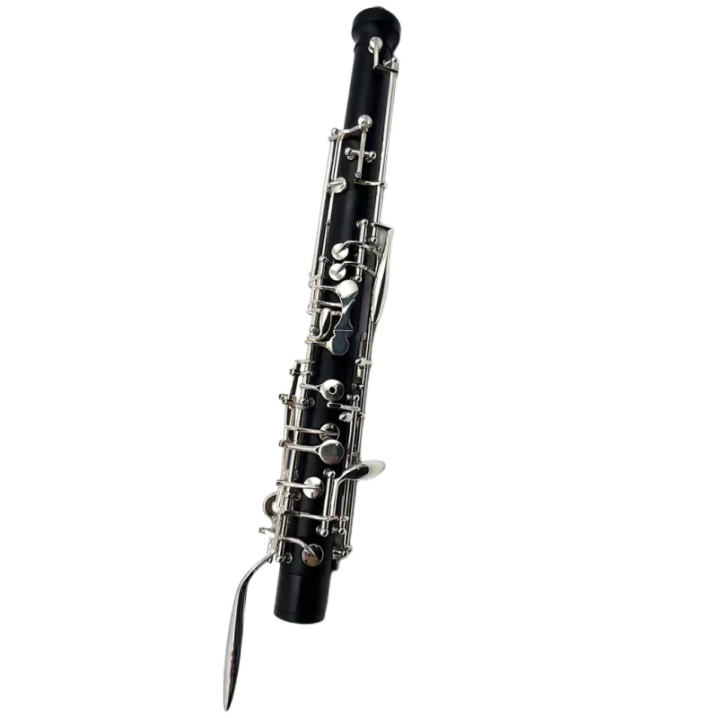 Professional English Horn Alto Oboe F Key Ebony Wood Body Silver/Gold plated Keys With Reed Gloves Case