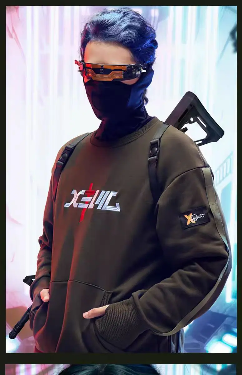 XEvil cyberpunk  antihaze facemask snud windproof breathable sci-fi dystopian