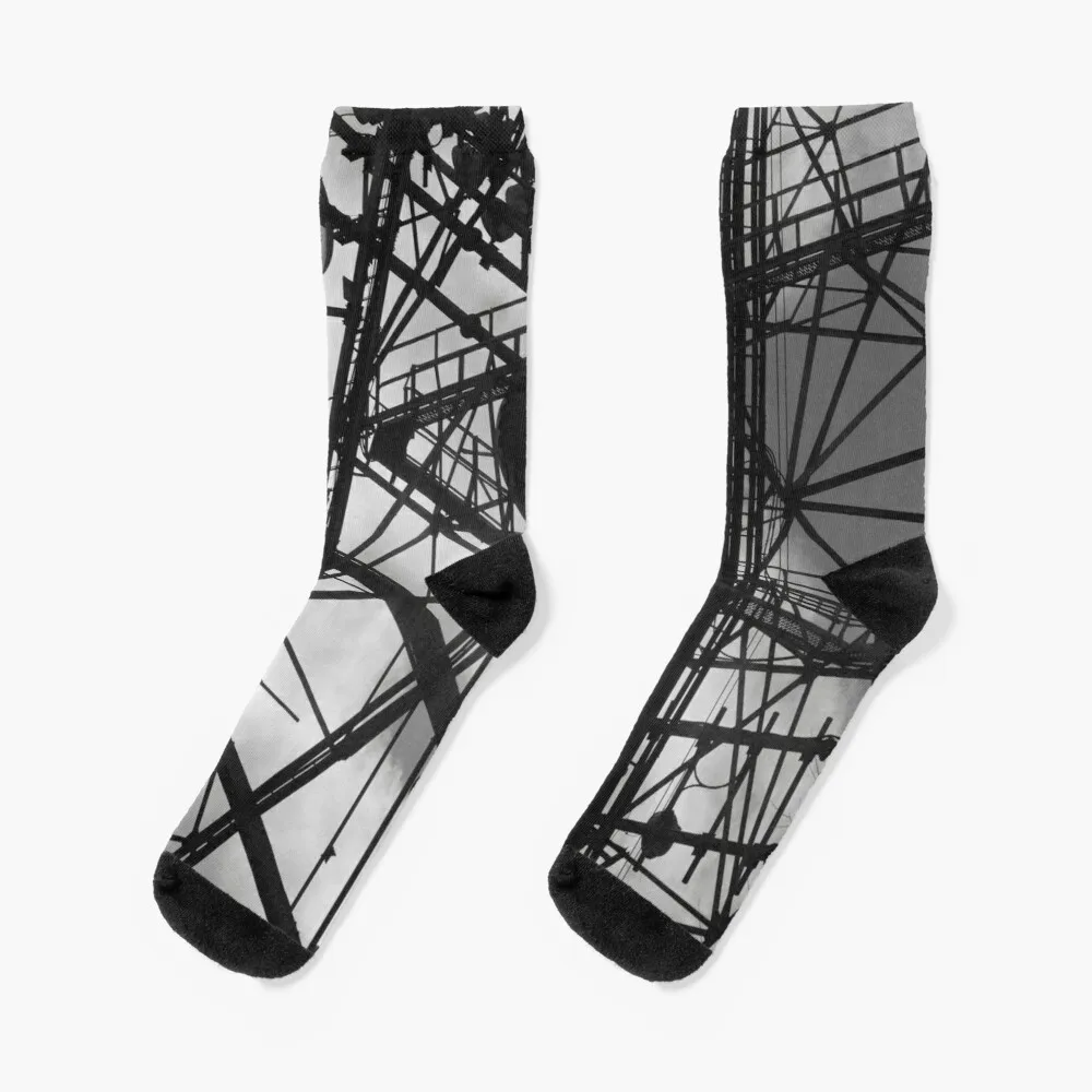 

Telecommunication Towers Socks Men'S Socks Funny Gift Mens Gifts