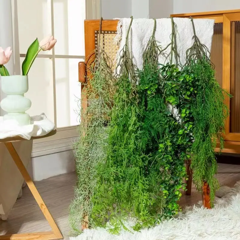 2 Coroncine A Cuore In Vimini Artificiale - Decorazioni Appese A Forma Di Cuore Per Parete O Porta, Fai Da Te Con Ratan, Ideali Per Matrimoni E Feste - 2