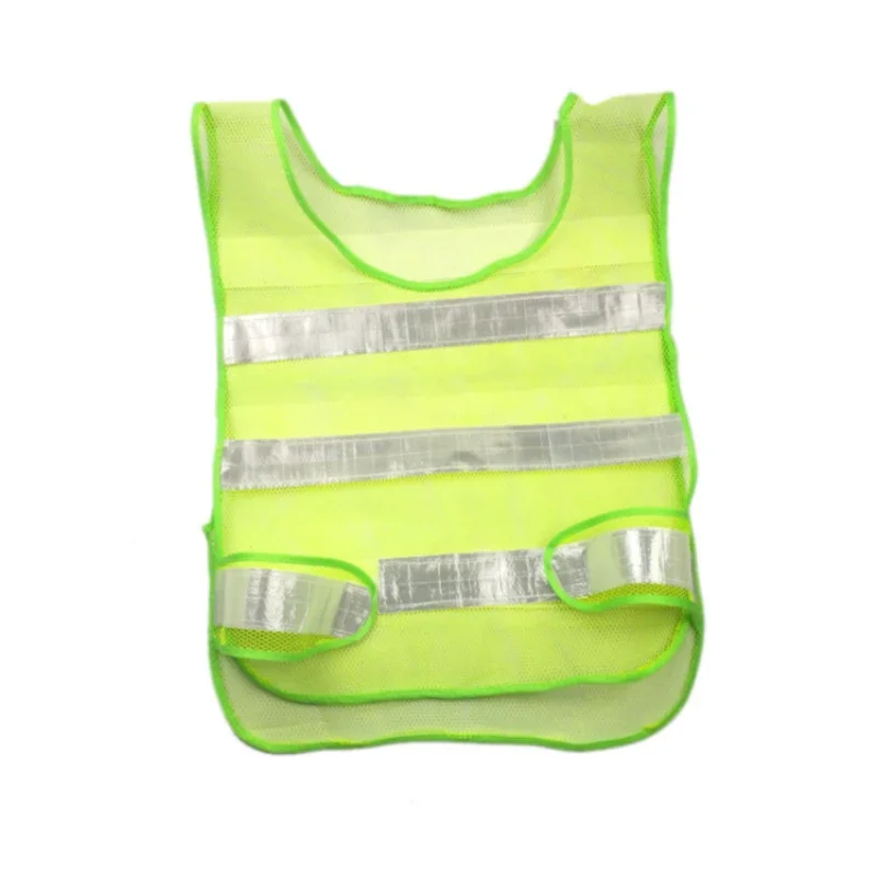 Car Reflective Clothing For Safety Traffic Safety Vest Yellow Visibility High Visibility Outdoor Running Cycling Sports Vest New