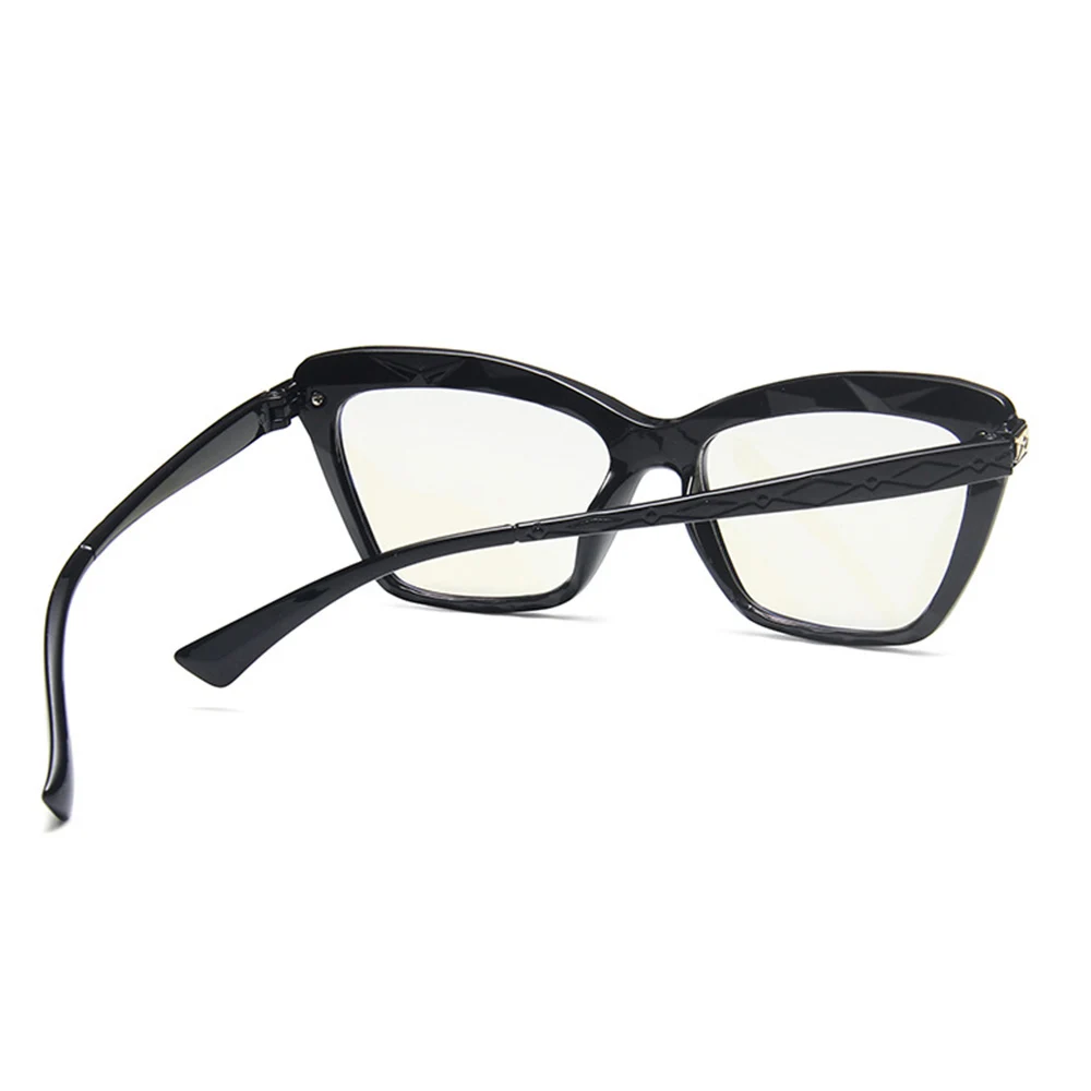 black cat fashion computer glasses