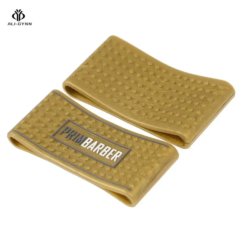 1Pc Professional Barber Clipper Grip Non Slip Barber Clipper Bands Resistance Barber Sleeve Barber Hair Clipper Holder Tools 5