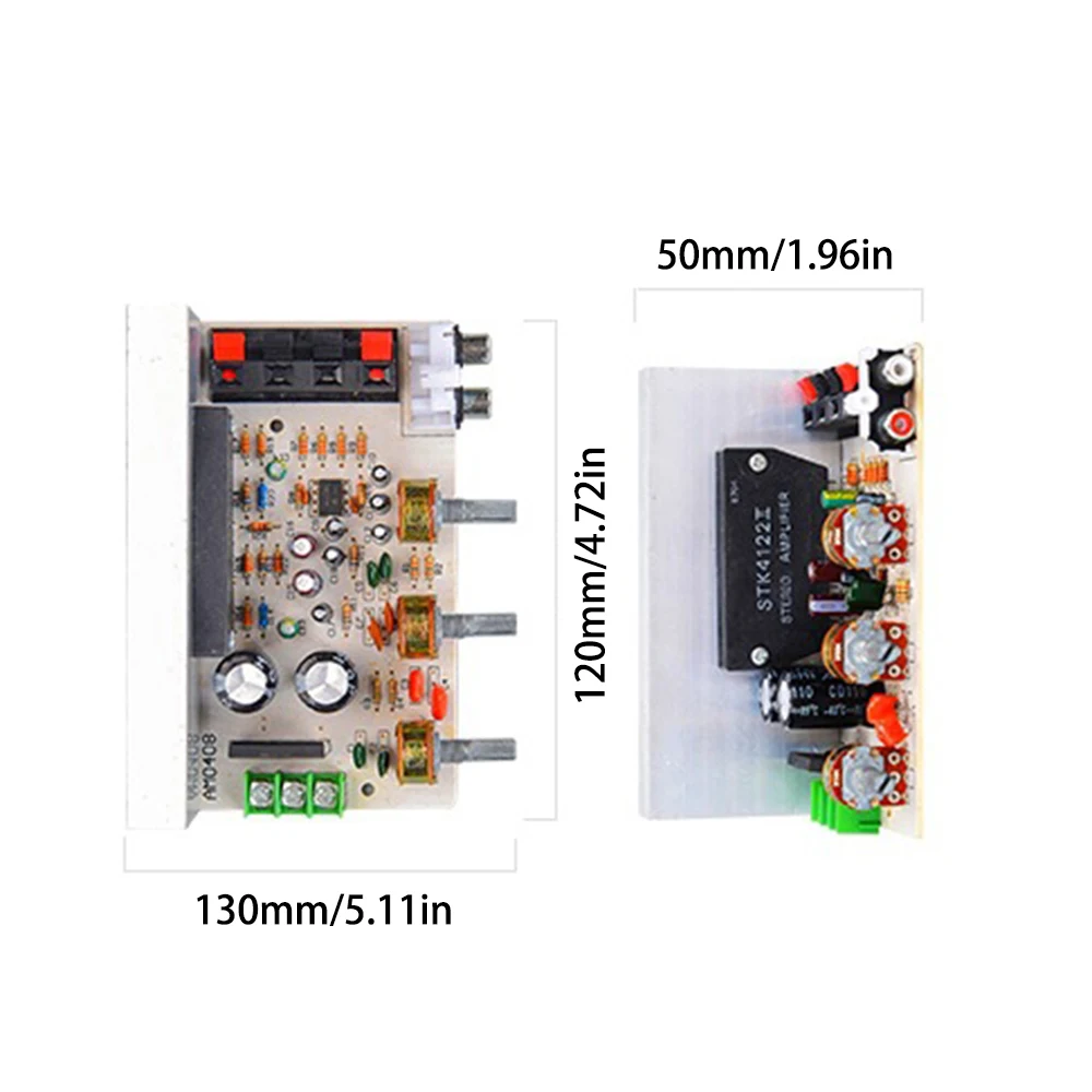 手書き彩色Yoshii9改+デジタルアンプPMA-50+ウーファーのセット！ Bluetoothアンプ ステレオ スピーカー パワーアンプ デジタル