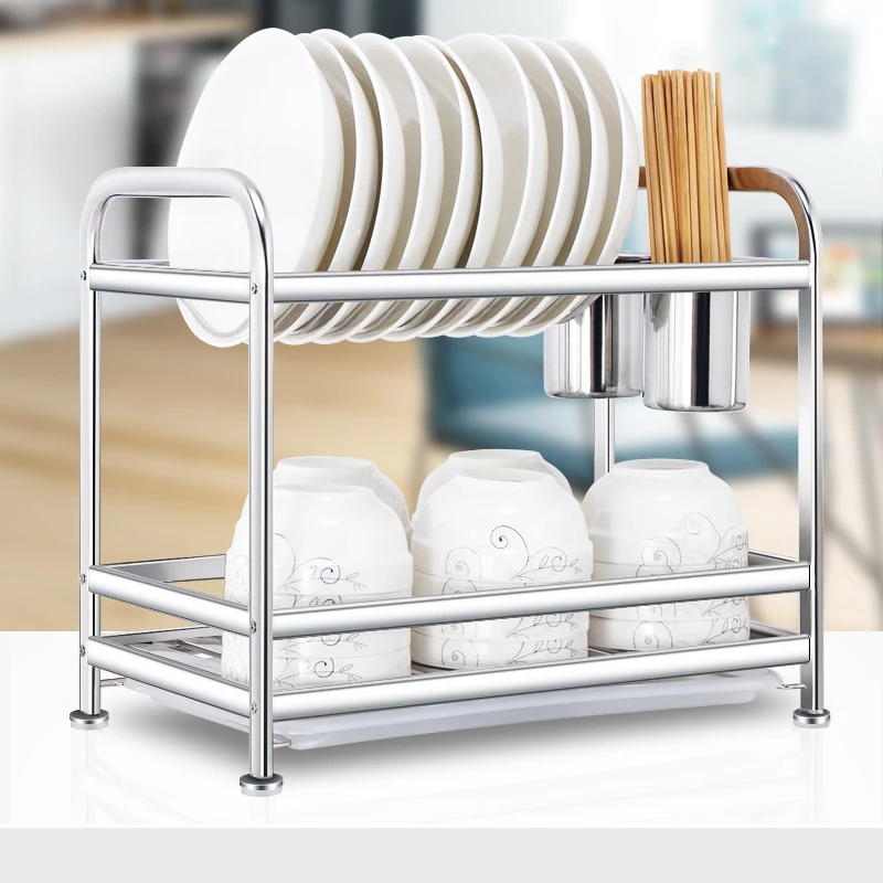 

Stainless steel kitchen bowl rack, dish rack, drain rack, plates, chopsticks, kitchen utensils, cabinets, storage racks, storage