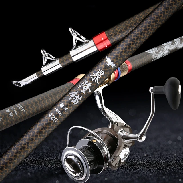 Super Hard Telescopic Fishing Rod High Carbon Heavy Fishing Weight