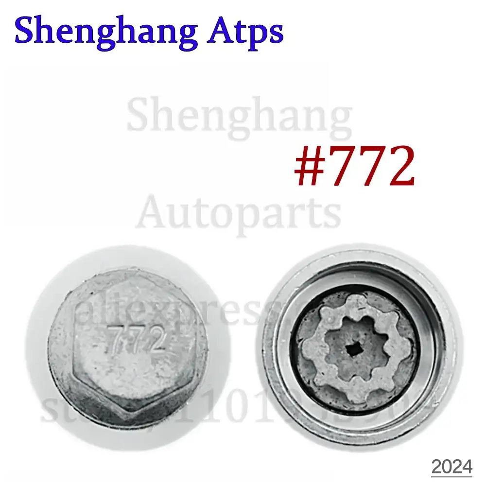 Tire Disassembly Tool Anti Theft Key Sleeve Tool For Skoda Car Tire Anti-Theft Screw Removal Socket Wrench 1Pcs #771-#780