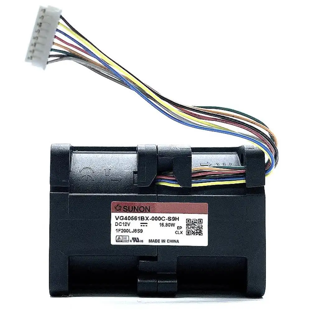 VG40561BX-000C-S9H Sunon 4056 40x40x56 мм 12 В 16 8 Вт 1 2 А высокоскоростной серверный вентилятор