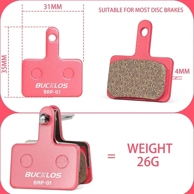 Mountain Bike Disc Brake Pads for Shimano B01S/B03S/B05S-RX Multi-metalli MTB Br