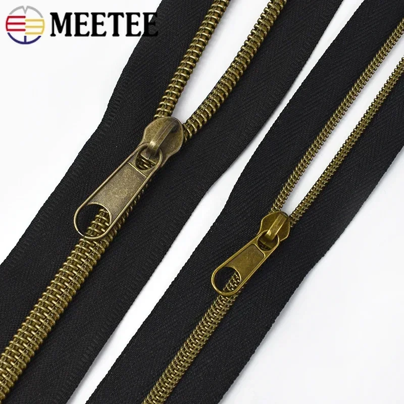 Zipper Slider 10/20/50Pcs 3# 5# Zipper Slider for Nylon Zips Clothes Bag Zippers Puller Jacket Coat Zip Head Repair Kit DIY Sewing Accessories