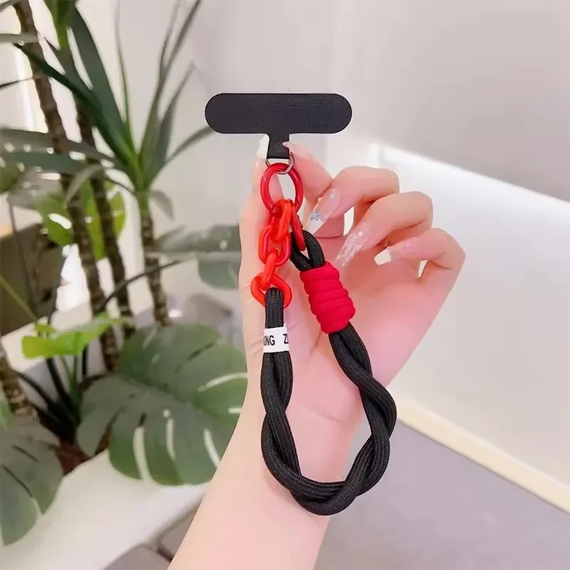 Dual-Strand Universal Phone Lanyard with Anti-Loss Wrist Strap