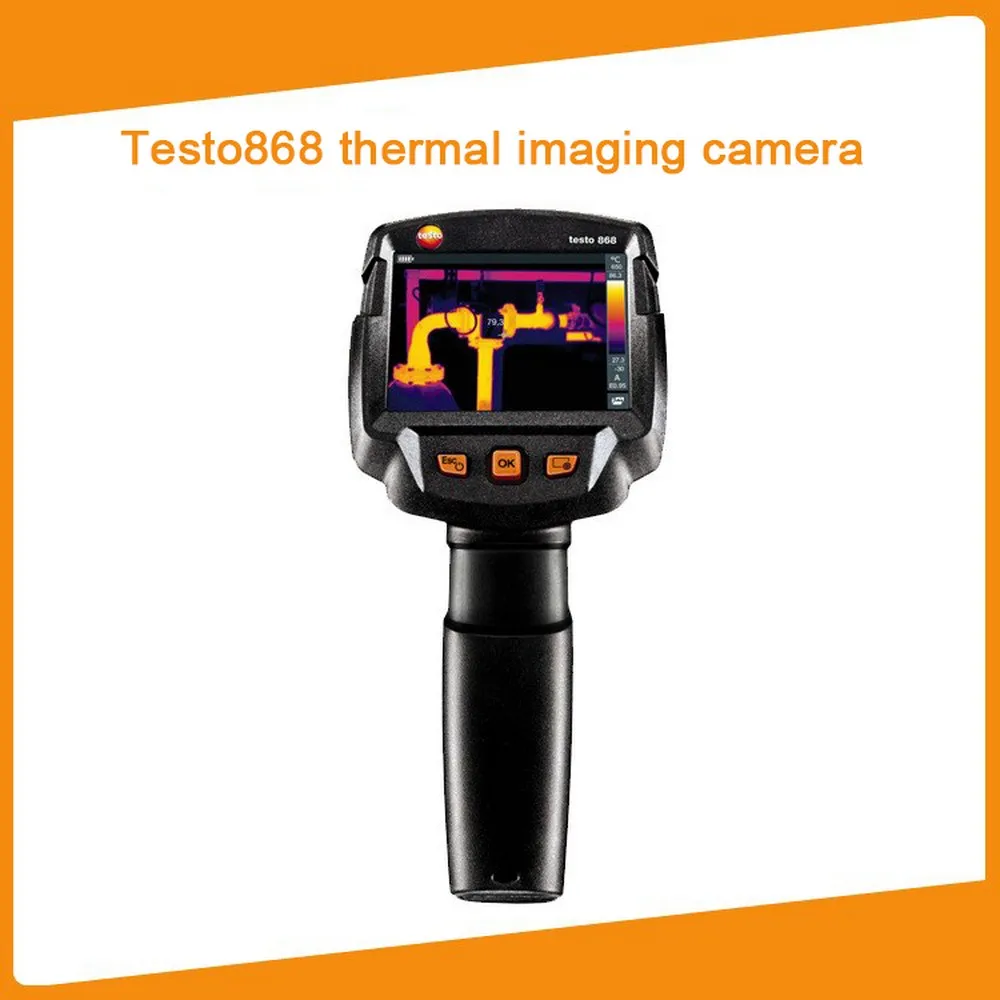 

Тепловизионная камера Testo868, ручной промышленный тепловизионный термометр