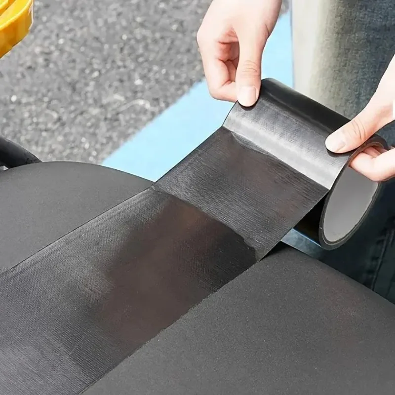 Practical Black Tape Is Used for Repairing Seat Cushions, Leather Seats, Sofas, Water Leaks Leather Wear-resistant Repair Tape