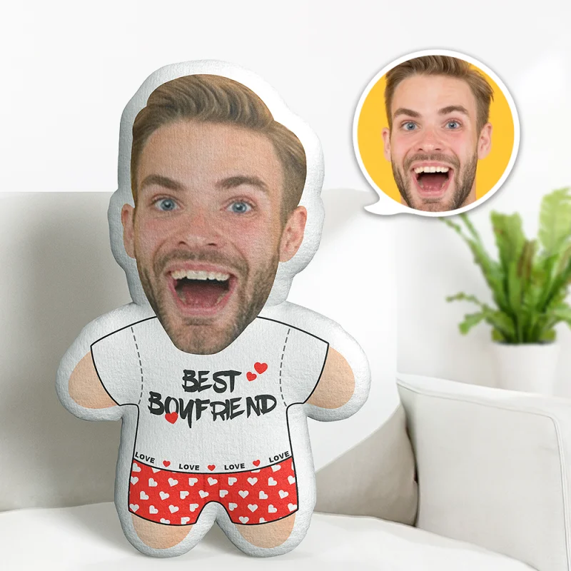 Custom Photo Face Pillow for Boyfriend 1 | Custom Photo Face Pillow for Boyfriend 1