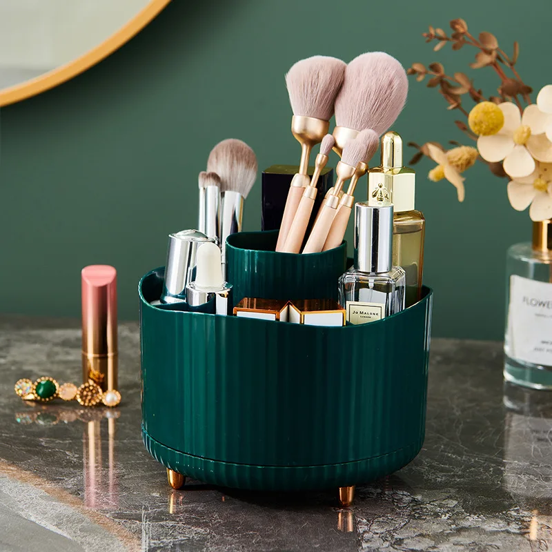 Pen Holder Office Rotating Large Capacity Desktop Stationery Storage