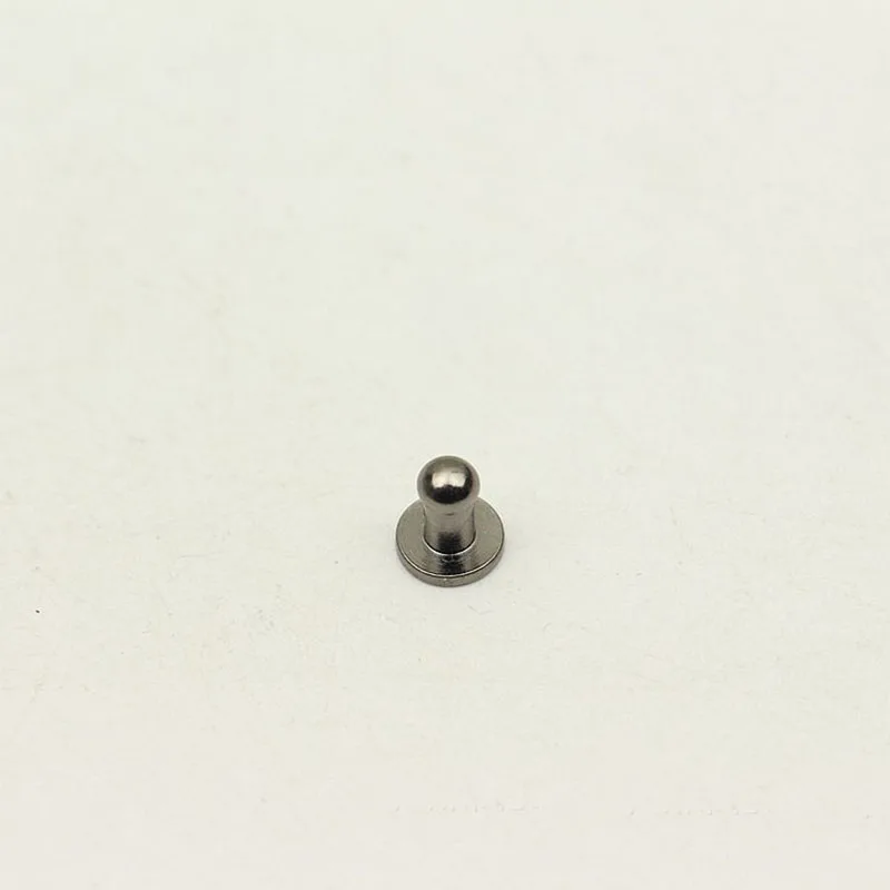100pcs 4mm Mini Copper Nipple Nail Buckle Metal Rivet for Bag Purses Fastner Clasps Studs Screw Buttons Leathercraft Accessories