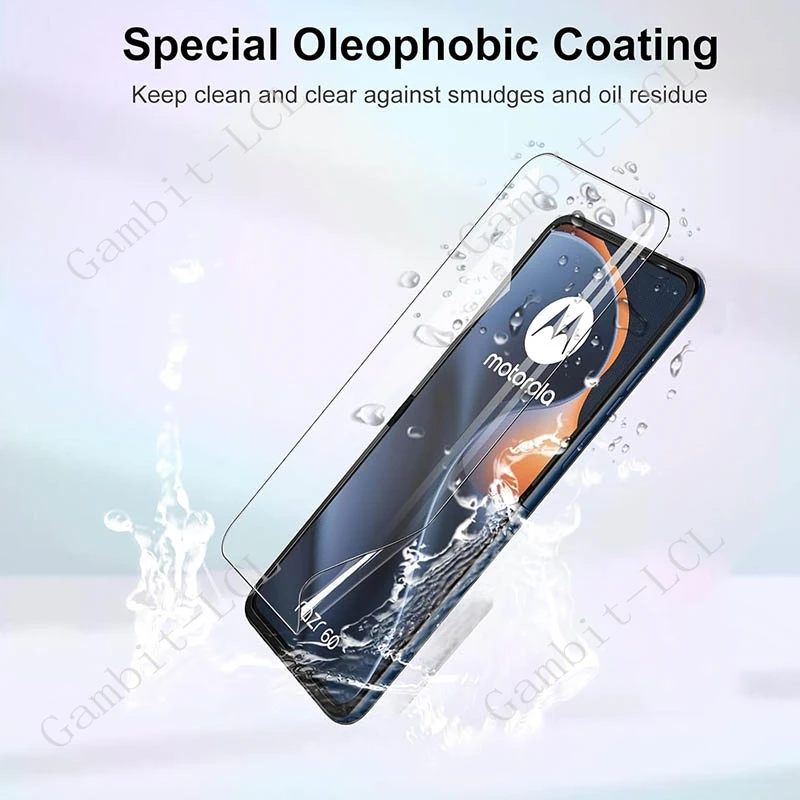 Versatile 3-in-1 Hydrogel Screen Protector Film