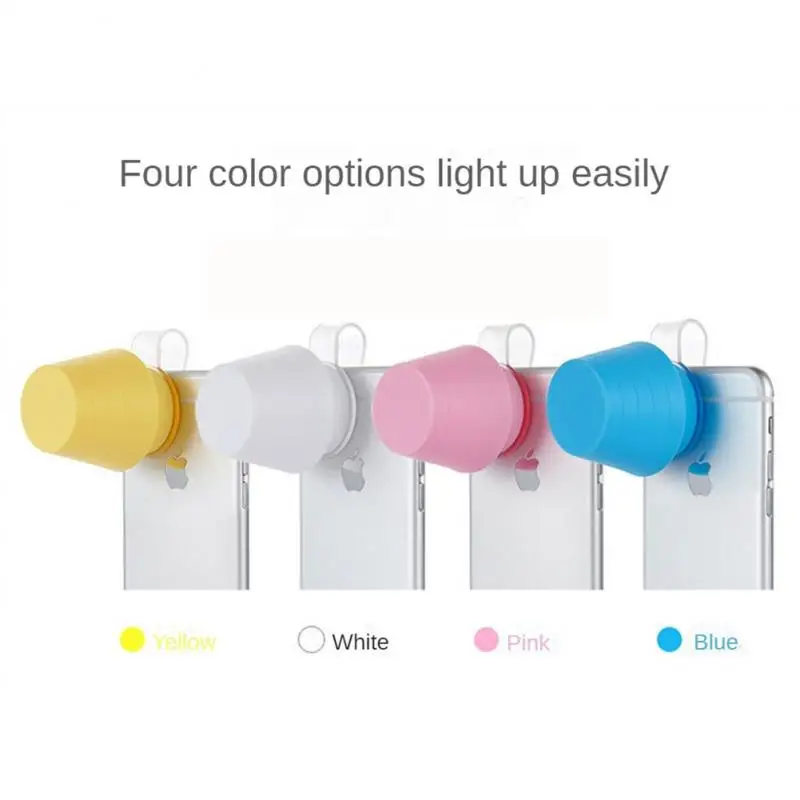 Small Night Lamp Gift New Strange Portable Auxiliary Lighting Creative Lighting Lamps Mobile Phone Lamp Mobile Phone Holder