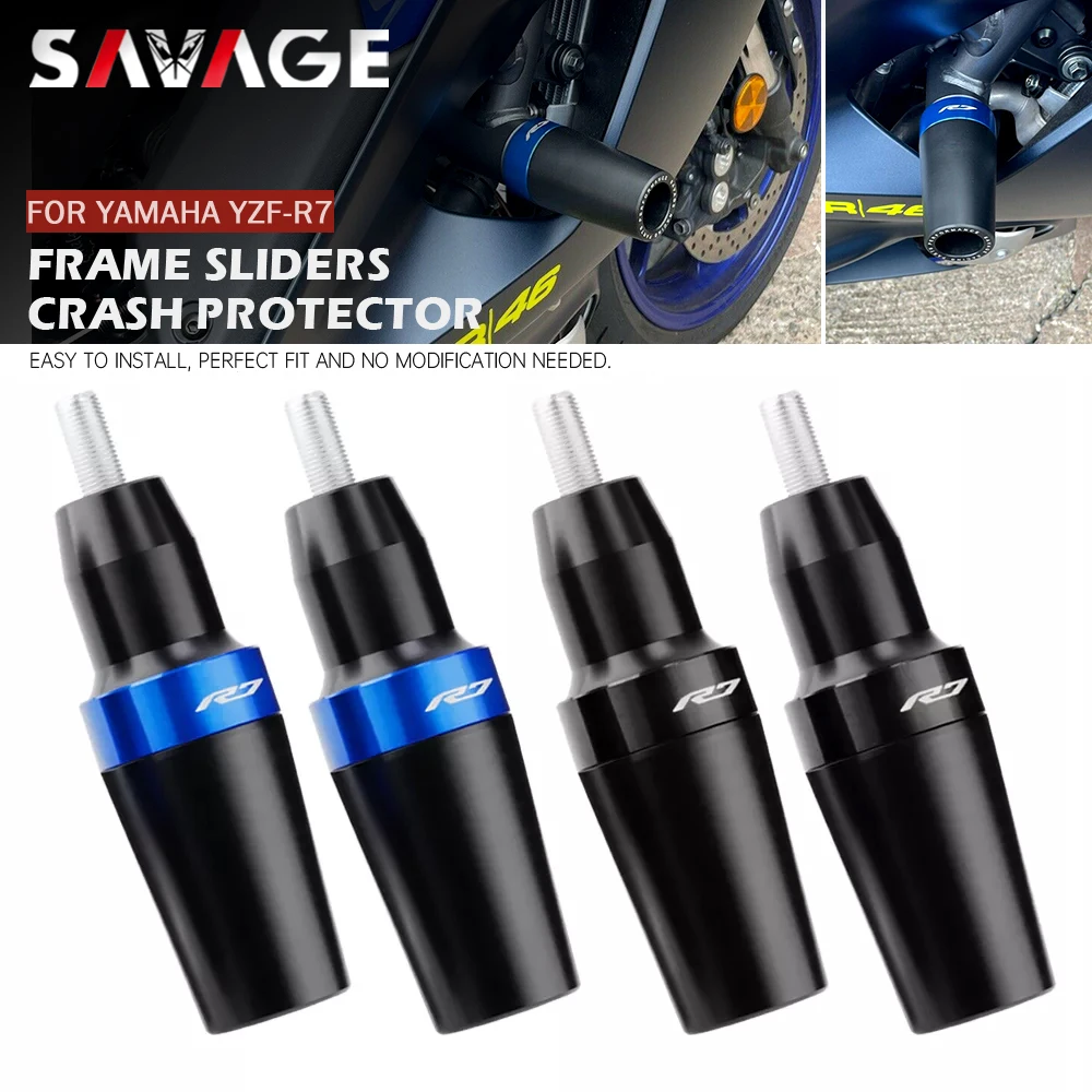 Ihreesy 1 Pair Fork Frame Sliders,Aluminum Fork Frame Sliders Crash