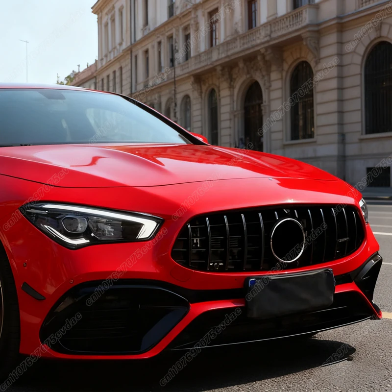벤츠 CLA-클래스 AMG W118 C118 2019 2020 2021 2022 2023 차량용 GT 스타일 에어로다이나믹 그릴 레이싱 그릴 바디 개조 키트