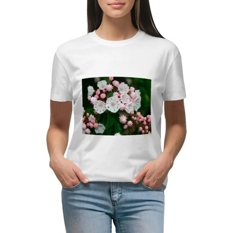 

Футболка с надписью «Mountain Laurel»