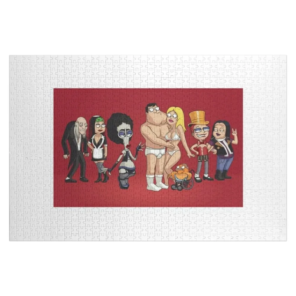 

familu Jigsaw Puzzle Anime For Children Children Wooden Boxes Puzzle