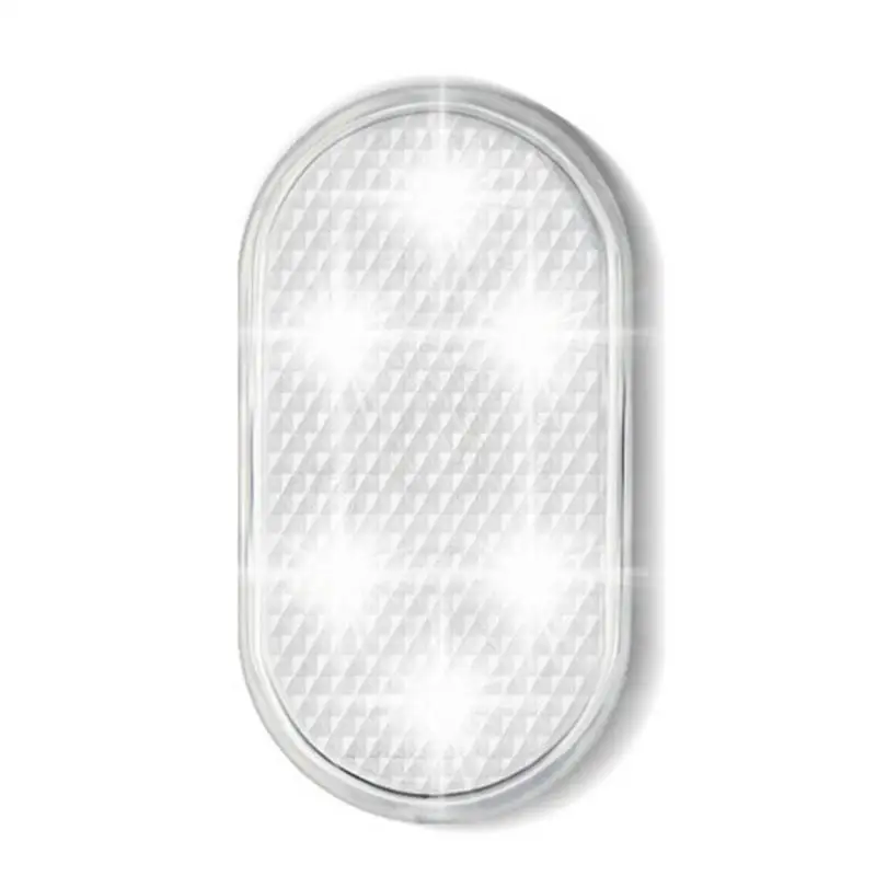 

Car Atmosphere Lamp Car Interior Atmosphere Light Mini Touch Roof Reading Lamp Durable In-car Touch Sensing USB Charging