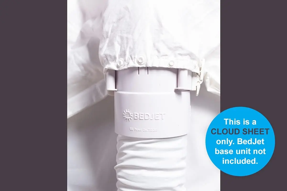 Cloud Sheet-Dual Zone King (Cooling, Heating & Climate Control just for Your Bed) White