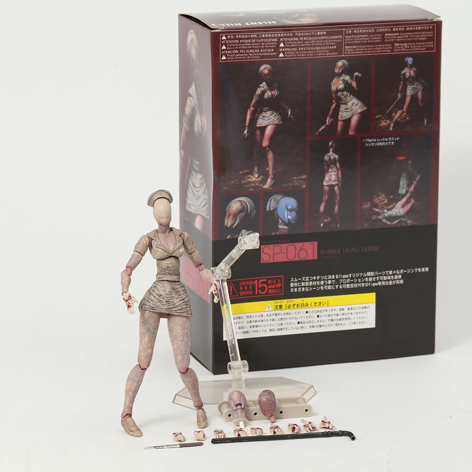 Anime Movie Silent Hill SP055 Red Pyramid Head Action Model Figure Toy Gift