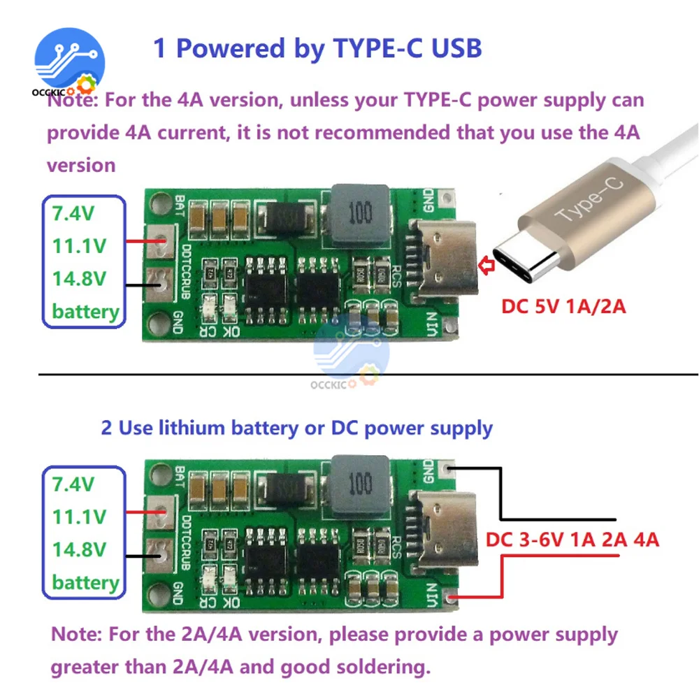 DIY 18650 21700 3 7 V литиевая батарея повышающее зарядное устройство для