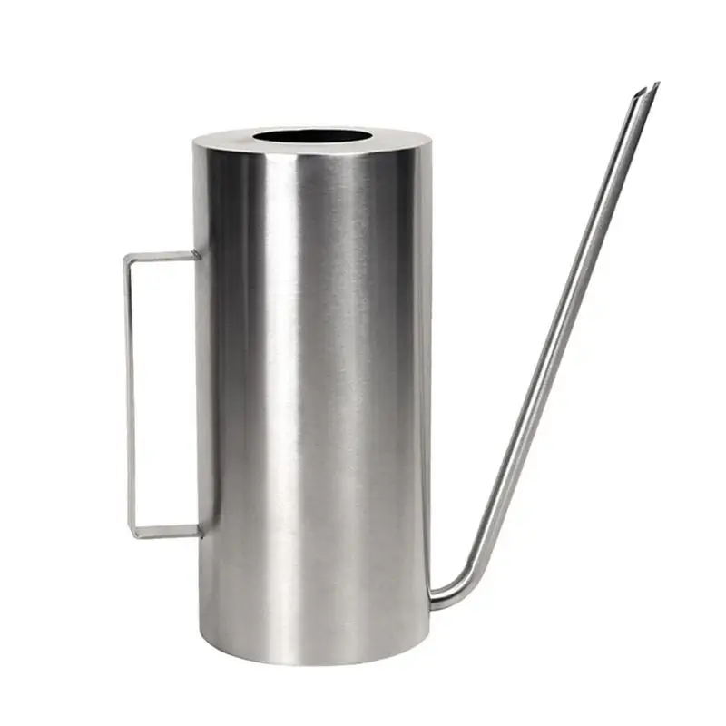 

Long Neck Watering Can Stainless Steel Long Spout Watering Can Watering Pot For Indoor Plant Watering Or Outdoor Gardening 1.5 L