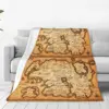 Map Of Tamriel - Elder Scrolls Iv Oblivion Blankets Flannel Super Soft Sofa Throw Blankets For Couch Bedding Throws Bedspread 1