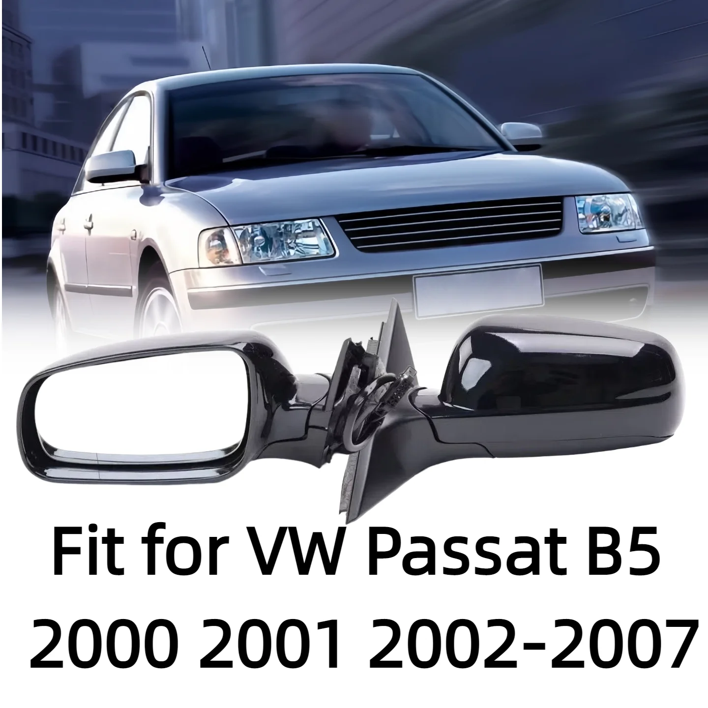 Balais d'essuie-glace avant pour Passat B5 B5.5 2002-2005 Accessoires de pare-brise 53,3 cm 50,8 cm