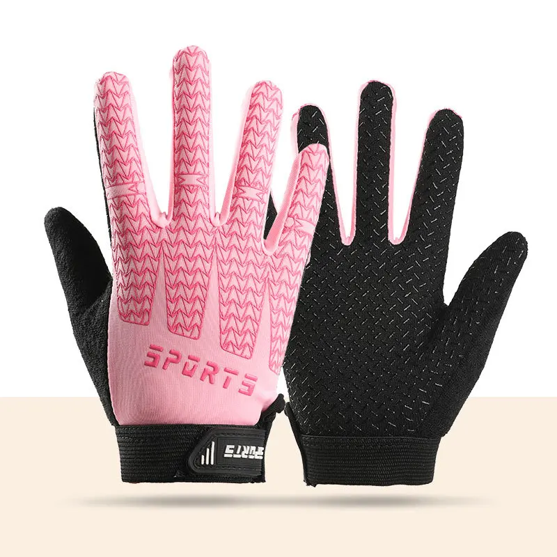 Kids Fishing Gloves Full Finger Sweatband Non-Slip Spring Skate lure Bicycle Outdoor Camping Climbing Fitness Gloves fishing gloves