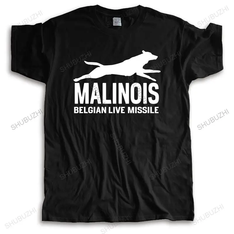 Hot Sale Summer Cotton Tshirt Men Brand T Shirt Belgian Shepherd - Malinois T Shirt Malinois Malinois Dog Men Funny Tee Shirt