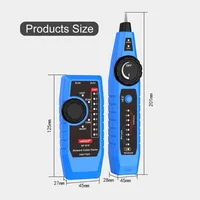 NOYAFA NF-810 Network cable tester PoE Ethernet cat5 cat6 Lan utp tester RJ45 RJ11 Telephone Wire Network Cable Tracker 2