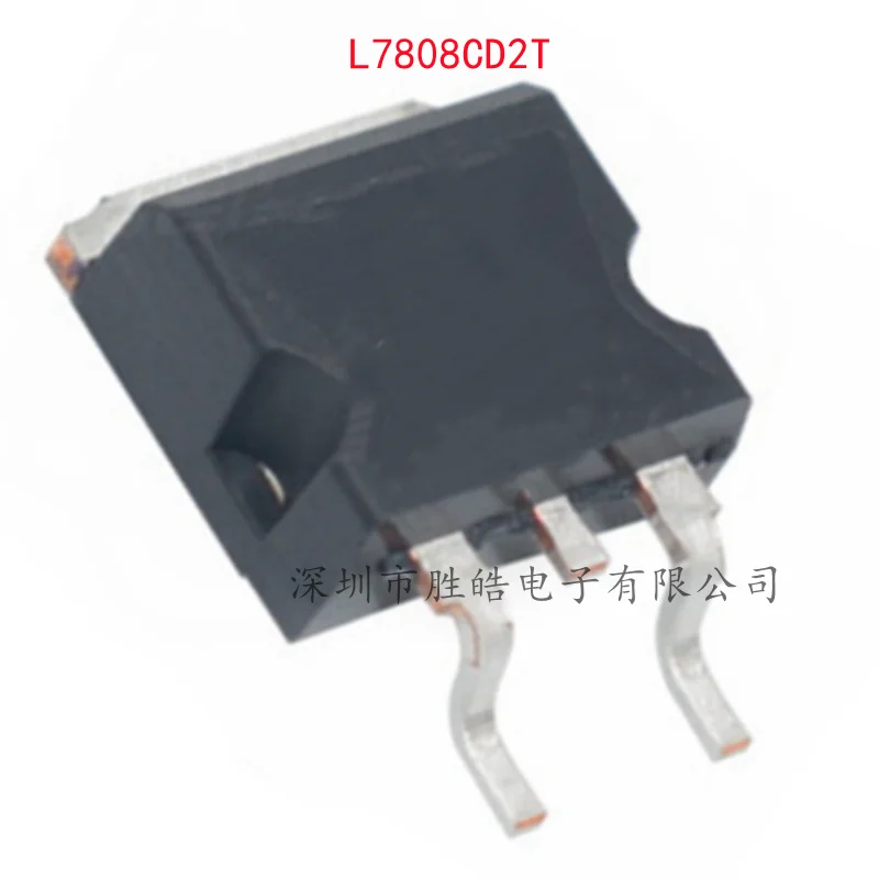 

(10PCS) NEW L7808CD2T L7808 7808CD2T Three Terminal Regulator TO-263 Integrated Circuit